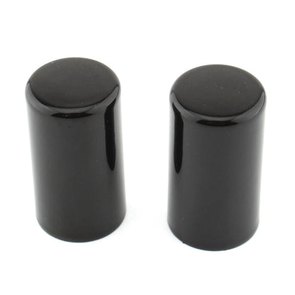 2 Pcs Docking Hardware Point Covers Kit for Harley Touring FLHX 2009-23 Black