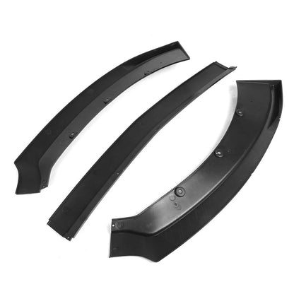 Front Bumper Lip Chin Spoiler Wing Body Kit Black For Ford Mustang 2015-2017