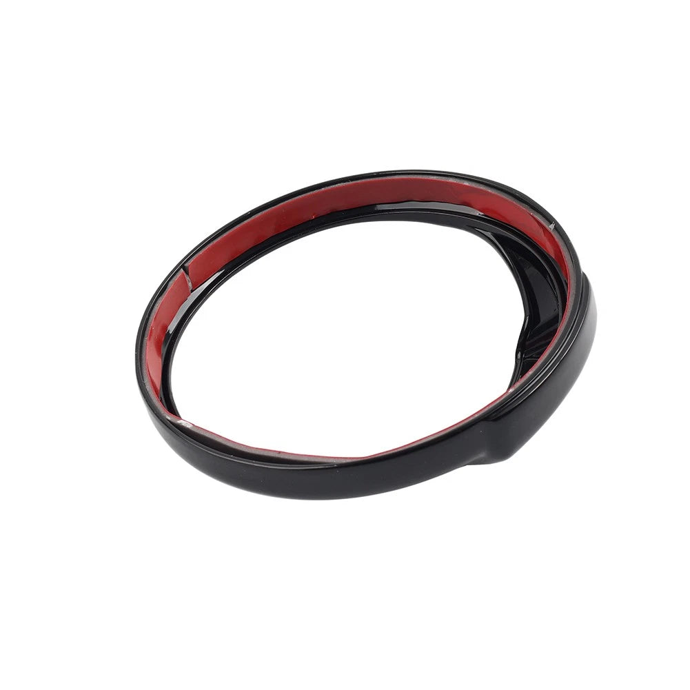5" Gauge Visor Ring Speedometer Cover Black For Harley Road King Dyna Softail