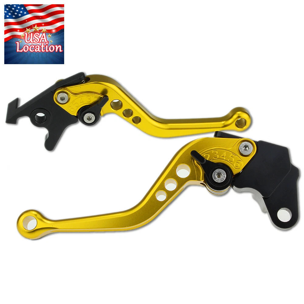 For TTR125 L/LE/LW Front Disc Brake 2000-2016 CNC Brake Clutch Levers Short Pair