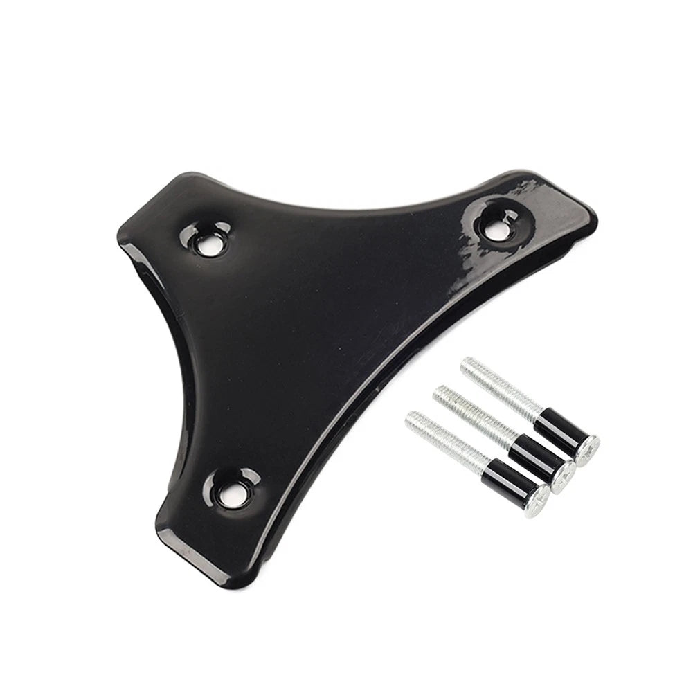 Red Stitching Passenger Sissy Bar Backrest Pad Bracket For Harley Street Glide