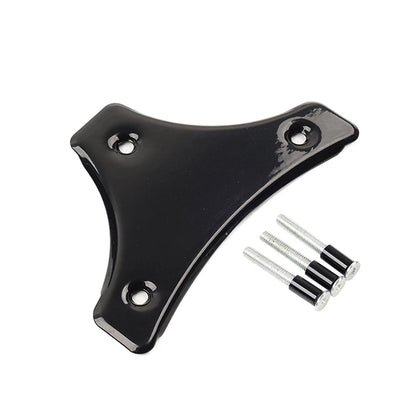 Red Stitching Passenger Sissy Bar Backrest Pad Bracket For Harley Street Glide