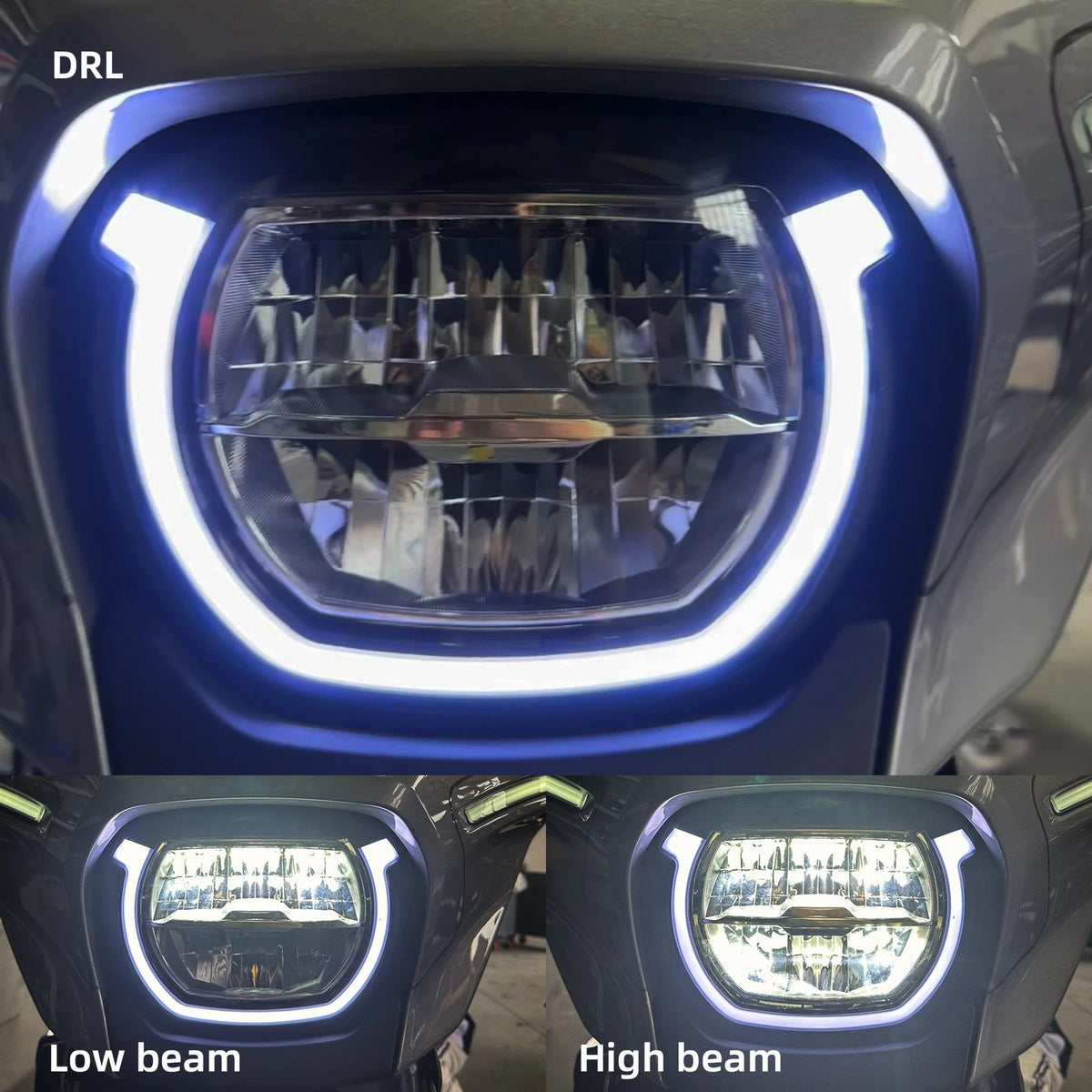 Front LED Headlight Headlamp For Harley CVO Street Glide FLHXSE 23-26 FLHX 24-26