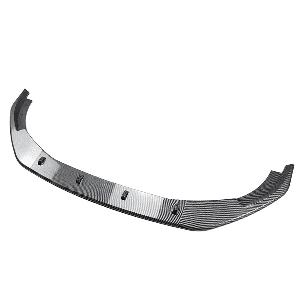 ABS Carbon Fiber Pattern Front Bumper Lip Splitter For VW Golf MK6 2010-2013