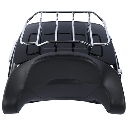 King Trunk Pad Mount Rack Fit Fit For Harley Softail Heritage Classic FLHC 18-25