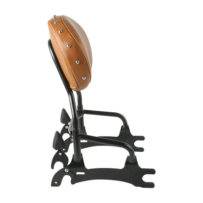 12" Backrest Sissy Bar & Quick Release Spools Fit For Indian 2014-2022 Chieftain