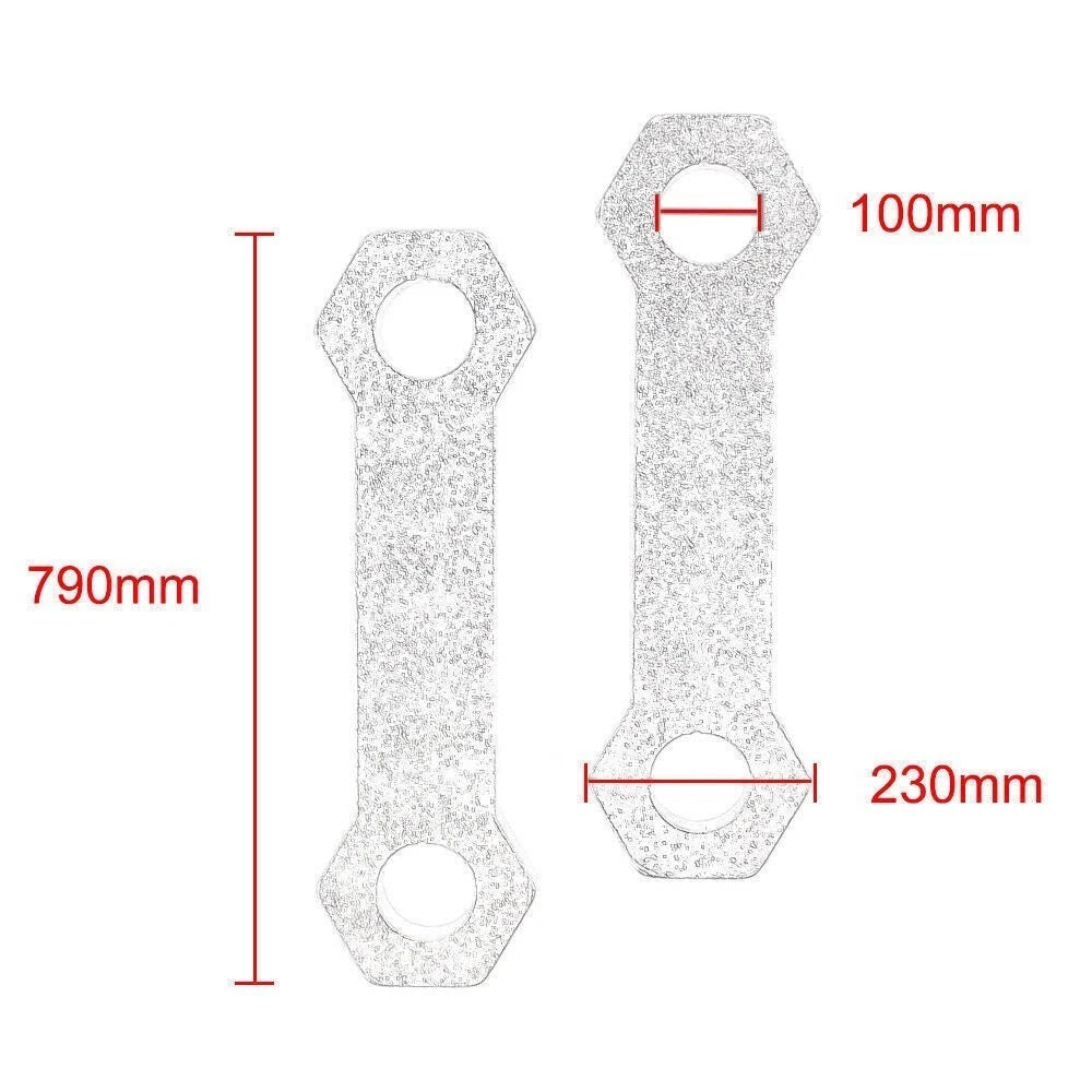 For Yamaha MT-09/FZ-09 2014-2016 2015 30mm Lowering Link Kit Iron Silver