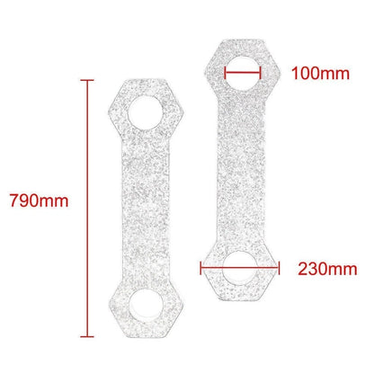 For Yamaha MT-09/FZ-09 2014-2016 2015 30mm Lowering Link Kit Iron Silver