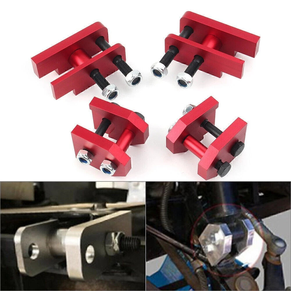 2" Full Lift Kit ATV Red For SE Sport Yamaha Rhino 450 660 700 2004-15 Aluminum