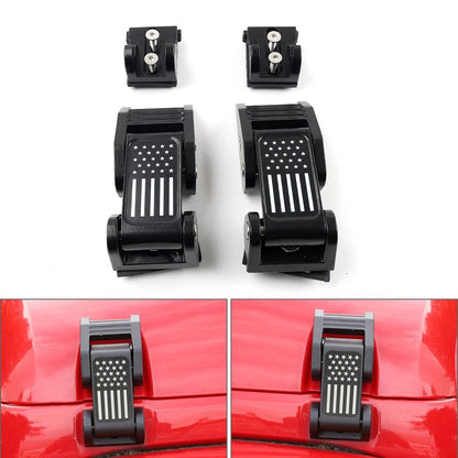 Engine Hood Latch Locking Catch Buckle For Jeep Wrangler JK JL JT