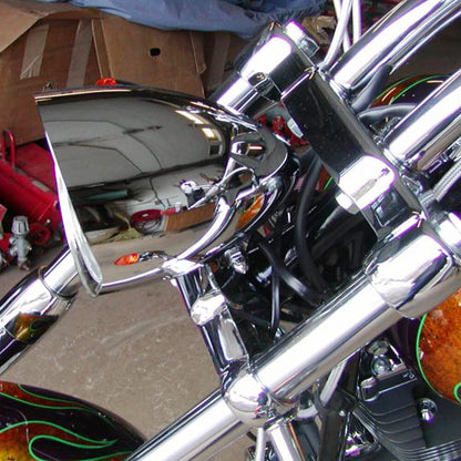 Chrome Bullet Tri-bar 4.5" Headlight Assembly For Sportster XL1200 Dyna Big Twin