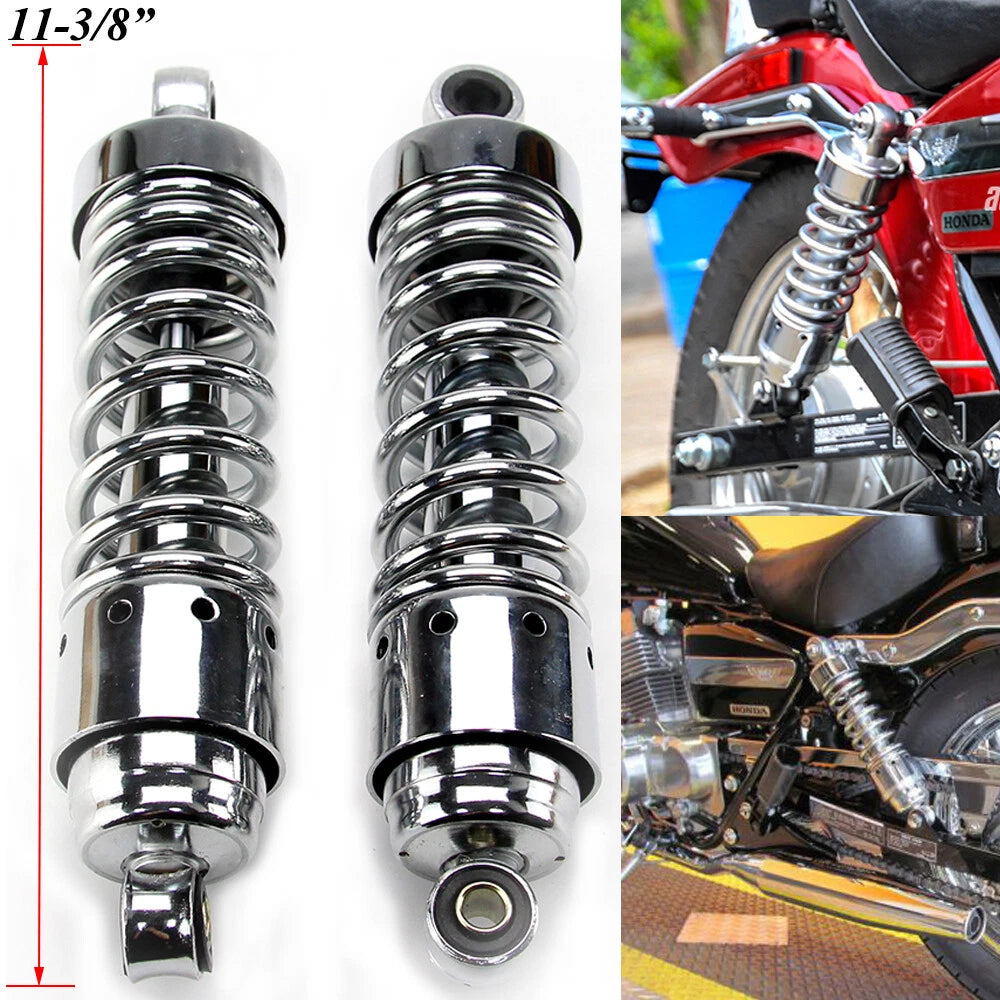 Left & Right Rear Shocks Absorbers Suspension For Honda Rebel 250 CMX250C 86-15