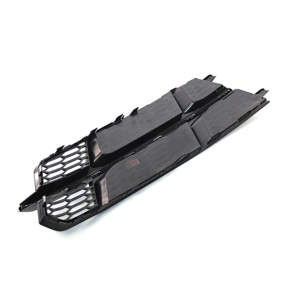 Black Chrome Front Right Bumper Lower Side Grille For Audi A6 C7 2014-18 Right