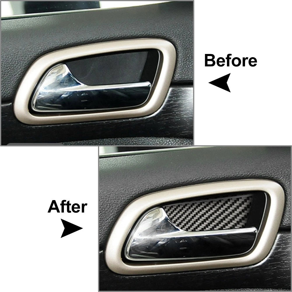 4 Pcs Interior Door Handle Bowl Panel Cover Trim For Jeep Grand Cherokee 2011-20