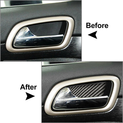 4 Pcs Interior Door Handle Bowl Panel Cover Trim For Jeep Grand Cherokee 2011-20