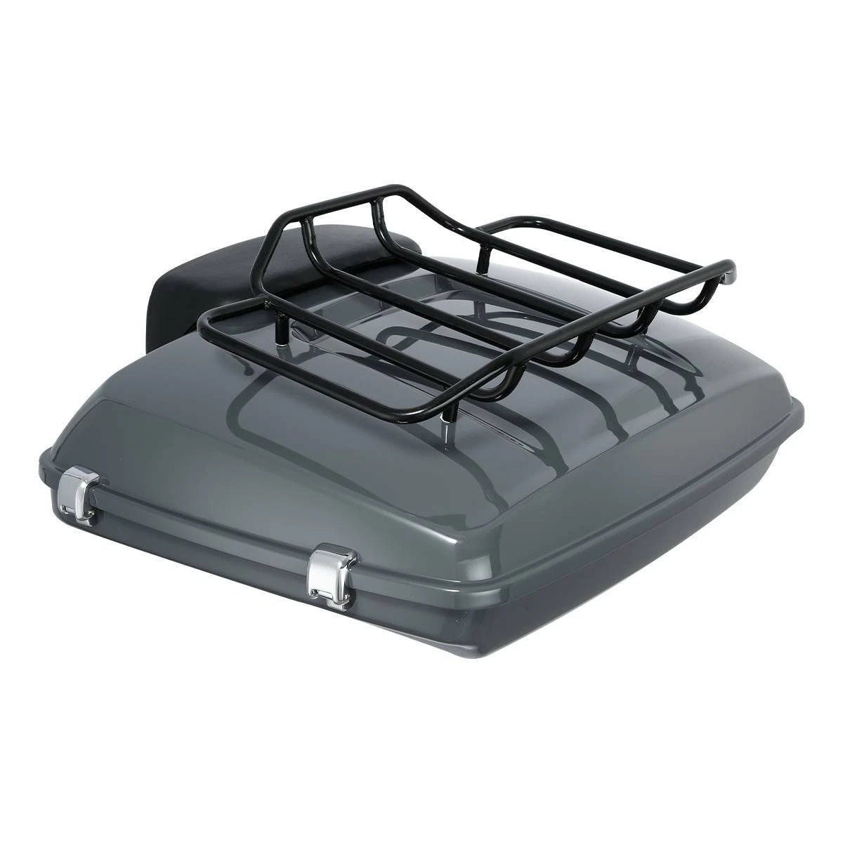 Gray Razor Trunk Top Rack Fit For Harley Touring Street Road Glide King 14-25 24