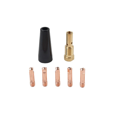 7pcs Gasless Nozzle Tips Fit Weld Pak WeldPak HD 10949 Wire Feed Welder