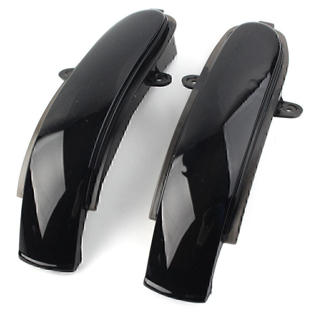 LED Mirror Dynamic Turn Signal Light For Benz C W203 S203 CL203 2001-2007 Black