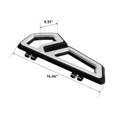 Front & Rear FloorBoard Footboards Fit For Harley Touring Models 1993-2024 TCMT