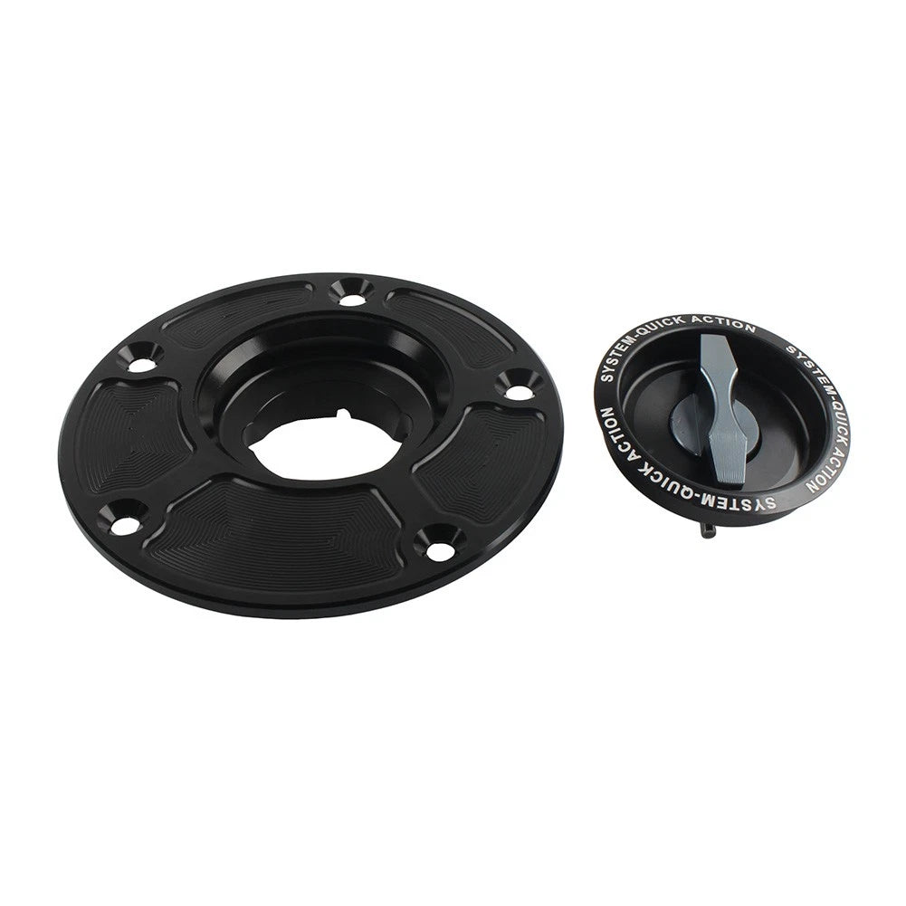 Fuel Gas Tank Cap Keyless For Yamaha YZF-R1 YZF-R6 2000-2025 MT-07 2014-2024