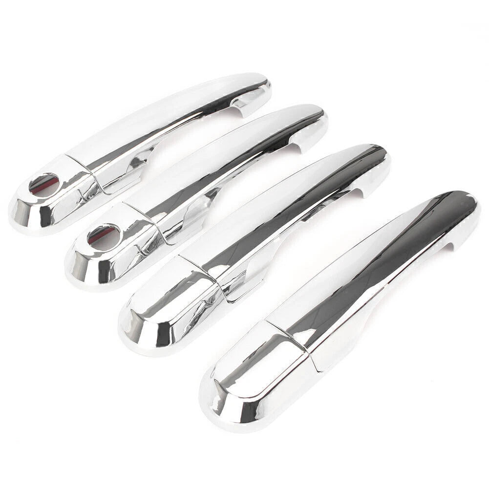 Door Handle Cover Trims Protect Chrome Fit Hyundai Accent 2006-2010 2007 Car ABS
