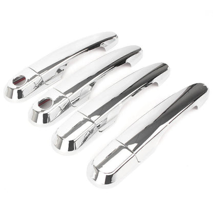 Door Handle Cover Trims Protect Chrome Fit Hyundai Accent 2006-2010 2007 Car ABS