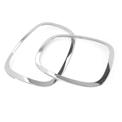 Rear Taillight Ring Bezel Trim Cover Fit BMW Mini Cooper F55 F56 F57 2Pcs