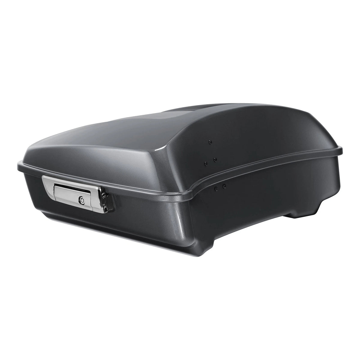 Chopped Trunk Luggage Fit For Harley Electra Glide 14-Up Gauntlet Gray Metallic