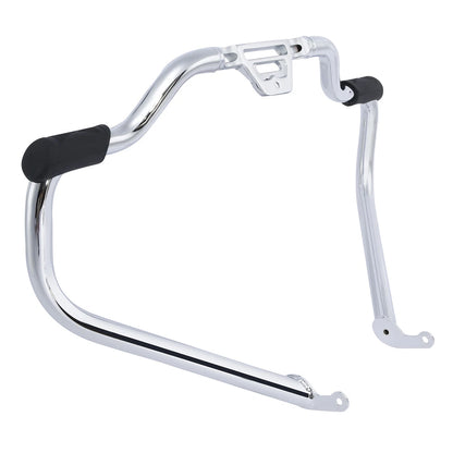 Chrome Mustache Engine Guard Bar For Harley Softail Low Rider Slim 2018-Up 2019