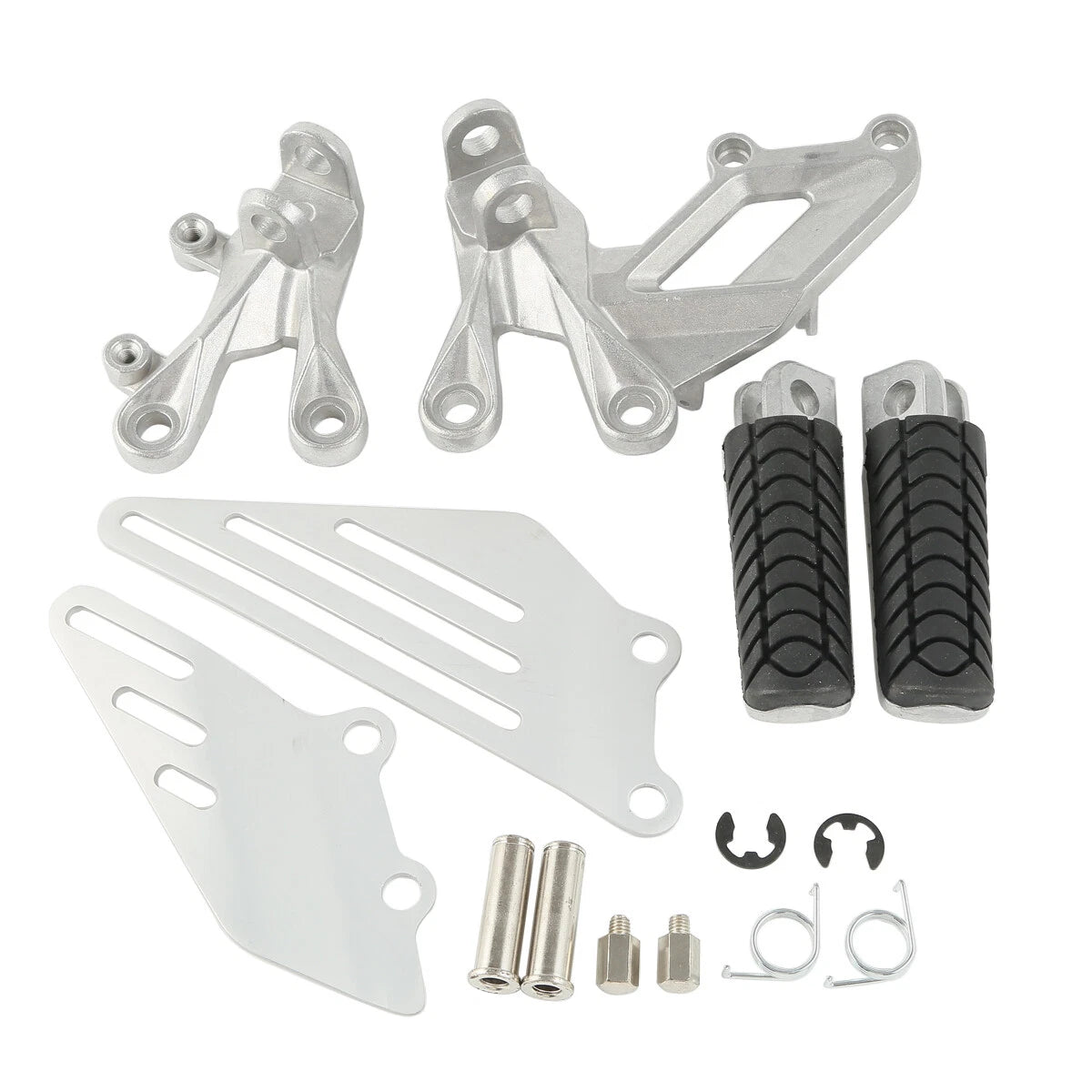 Rider Driver Foot Pegs Bracket Set Fit For Kawasaki Ninja ZZR1400 ZX14R 06-23 US