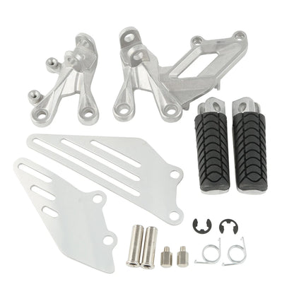 Rider Driver Foot Pegs Bracket Set Fit For Kawasaki Ninja ZZR1400 ZX14R 06-23 US