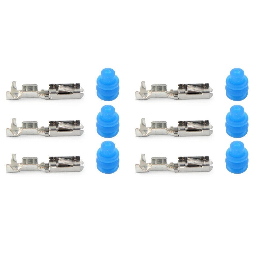 1 Connector w 6 Pins and 6 Seals for Electronic Throttle Body