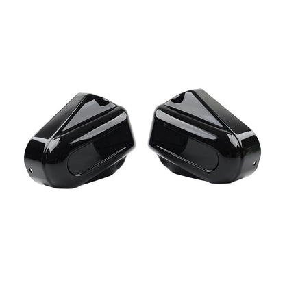 Bar Shield Rear Axle Covers Swingarm Cap For Harley Softail FLSTN 2008-up US