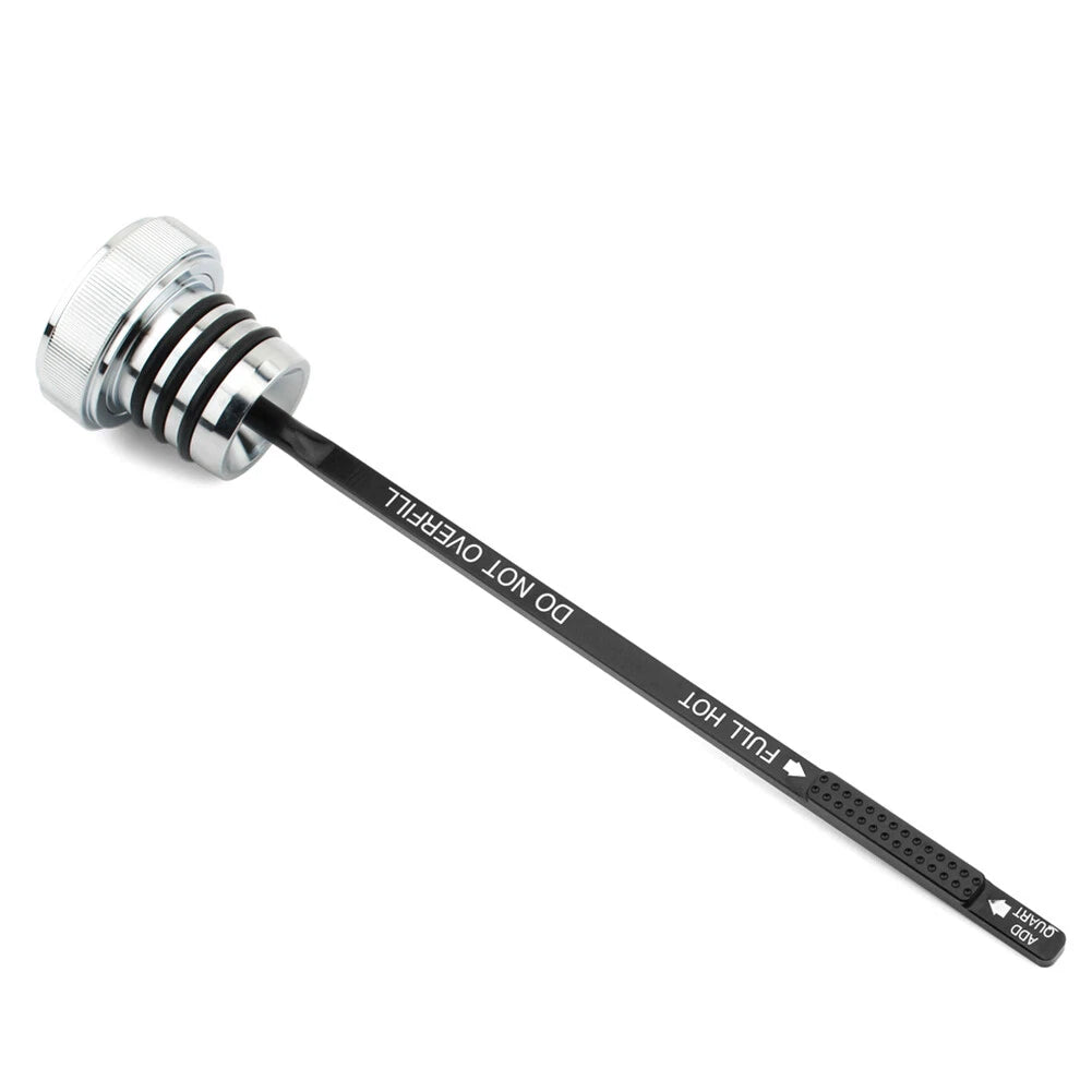 Oil Dipstick Chrome For Harley FXD FXDX FXDL Dyna 1999-2005