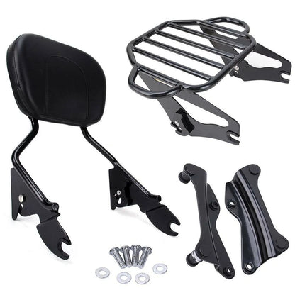 US Backrest Sissy Bar/Luggage Rack/Docking Hardware For Harley Touring 2014-2022