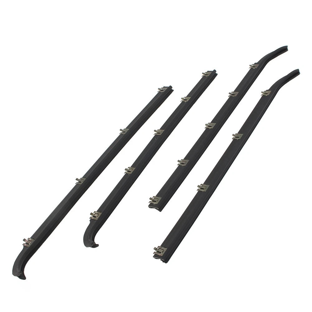 Outer Window Sweep Trim Seals Car Weatherstrip For Ford Bronco F150 F250 F350