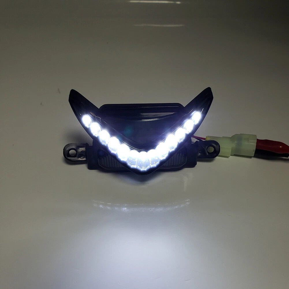 LED Front Headlight Upper Top Light Bulbs Head Lamp For Honda CBR600RR 2007-2012