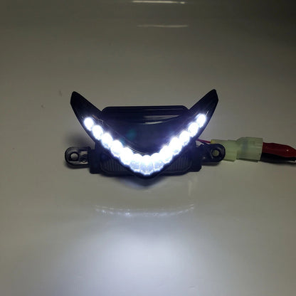 LED Front Headlight Upper Top Light Bulbs Head Lamp For Honda CBR600RR 2007-2012