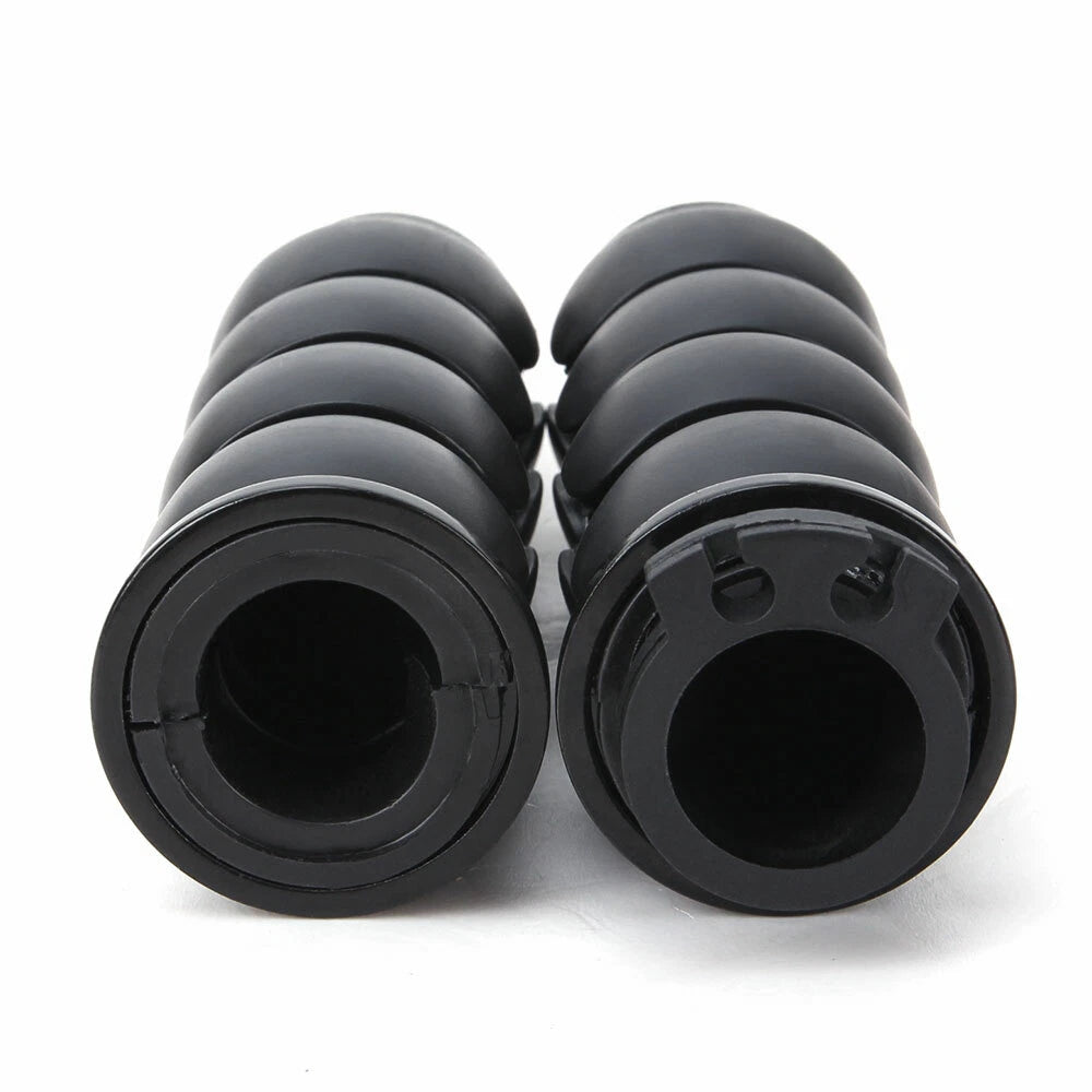 1" Black Handlebar Hand Grips Fit for Harley Dyna Sportster XL 883 1200 Softail