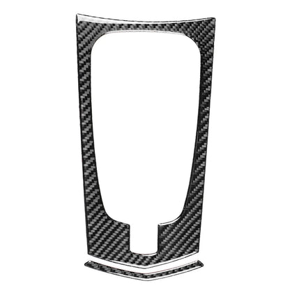 Carbon Fiber Center Gear Shift Interior Cover Trim For Cadillac CTS 08-13 Black