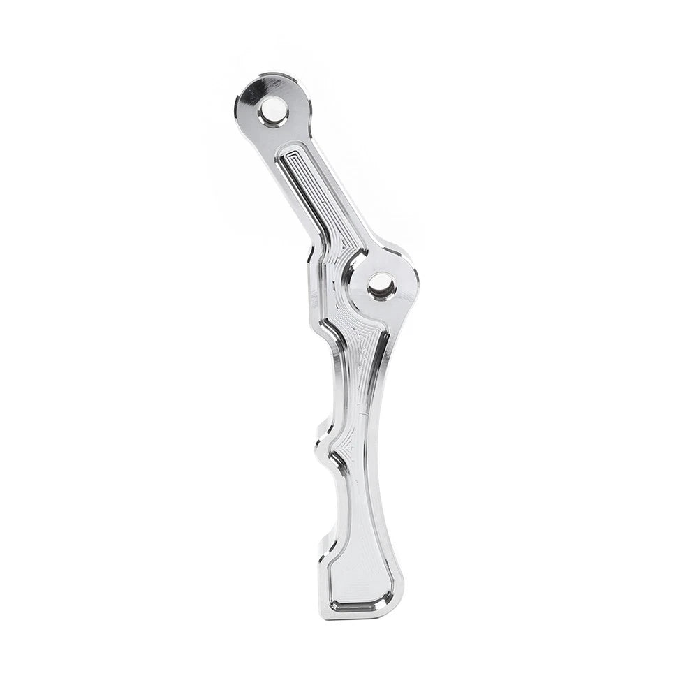 CNC Motorcycle Radial Front Brake Caliper Mount Bracket For Harley Chrome
