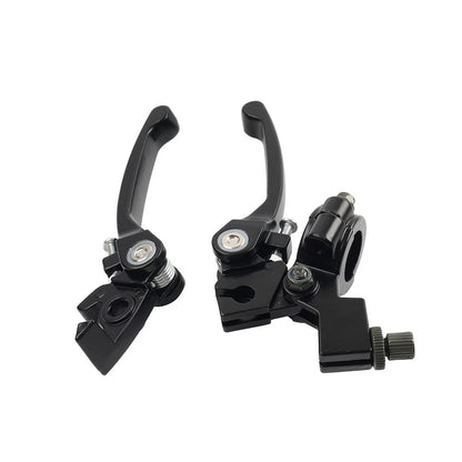 Brake Clutch Levers Black For Dirt Bike 50cc 125cc 22mm 7/8 Inch Handlebar