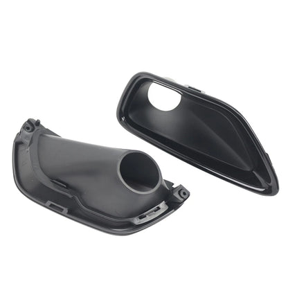 2pcs Front Glossy Fog Light Lamp Cover Bezel For Jeep Grand Cherokee 2017-2021