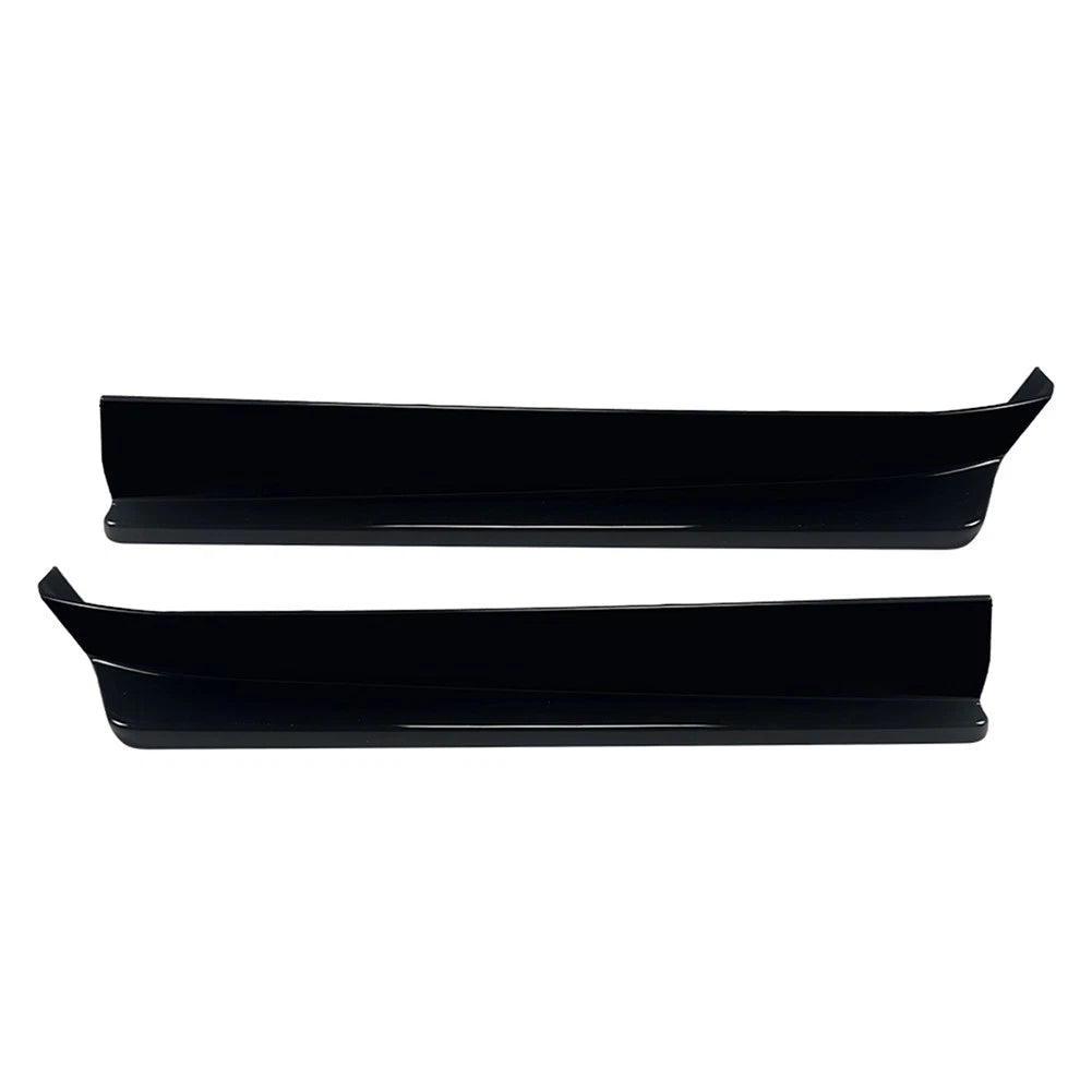 2pcs Glossy Black Rear Bumper Side Aprons Spats For Suabru WRX STI VA 2015-2021