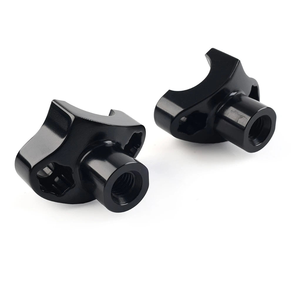1.7 Tall Handlebar Risers For Harley-Davidson Dyna For Harley Street bob Black