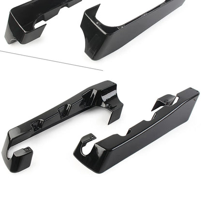4" Hard Stretched Saddle Bag Extensions For Harley Touring Road King 1994-2013