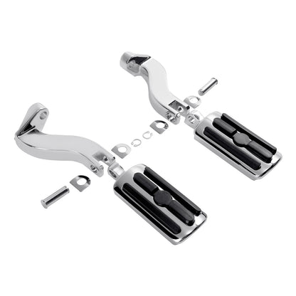 Foot Pegs Footrest Mount Bracket Fit For Harley Touring Electra Road Glide 93-24