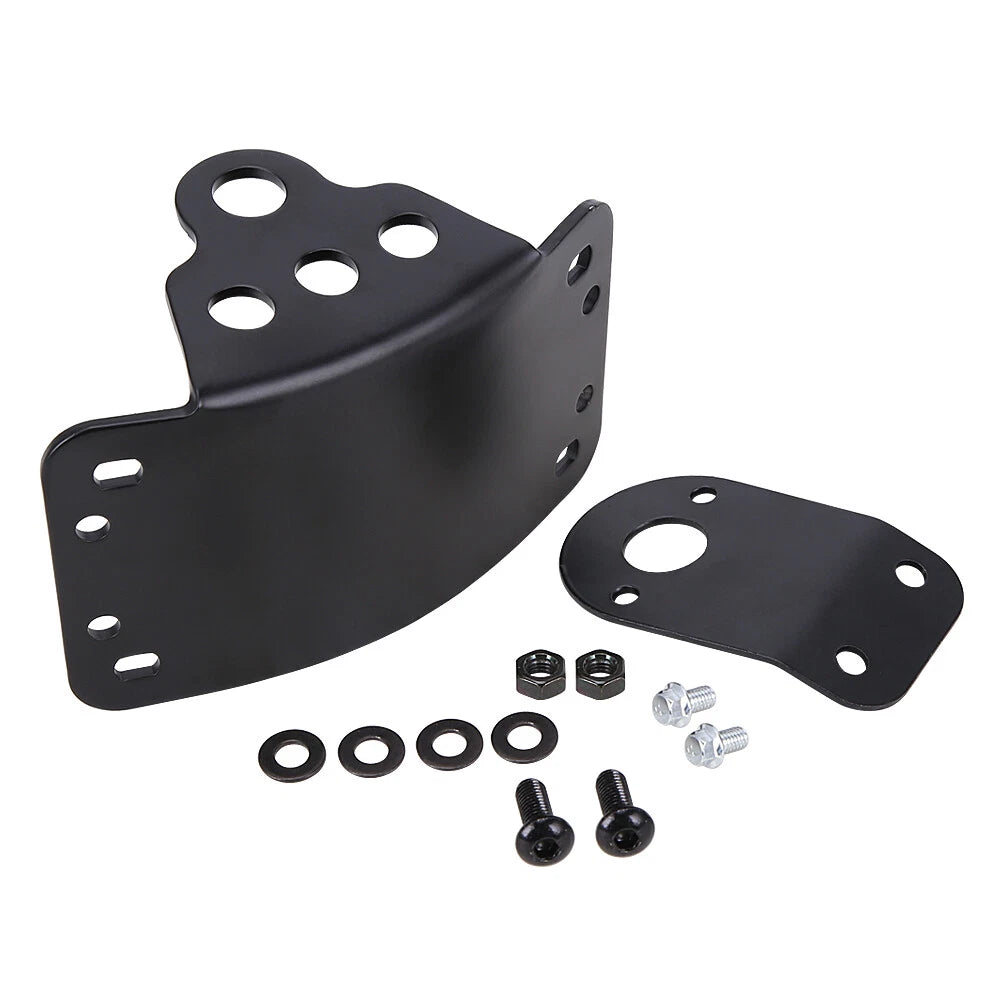 Motorcycle Side Mount License Plate Bracket For Harley Touring Sportster Chopper