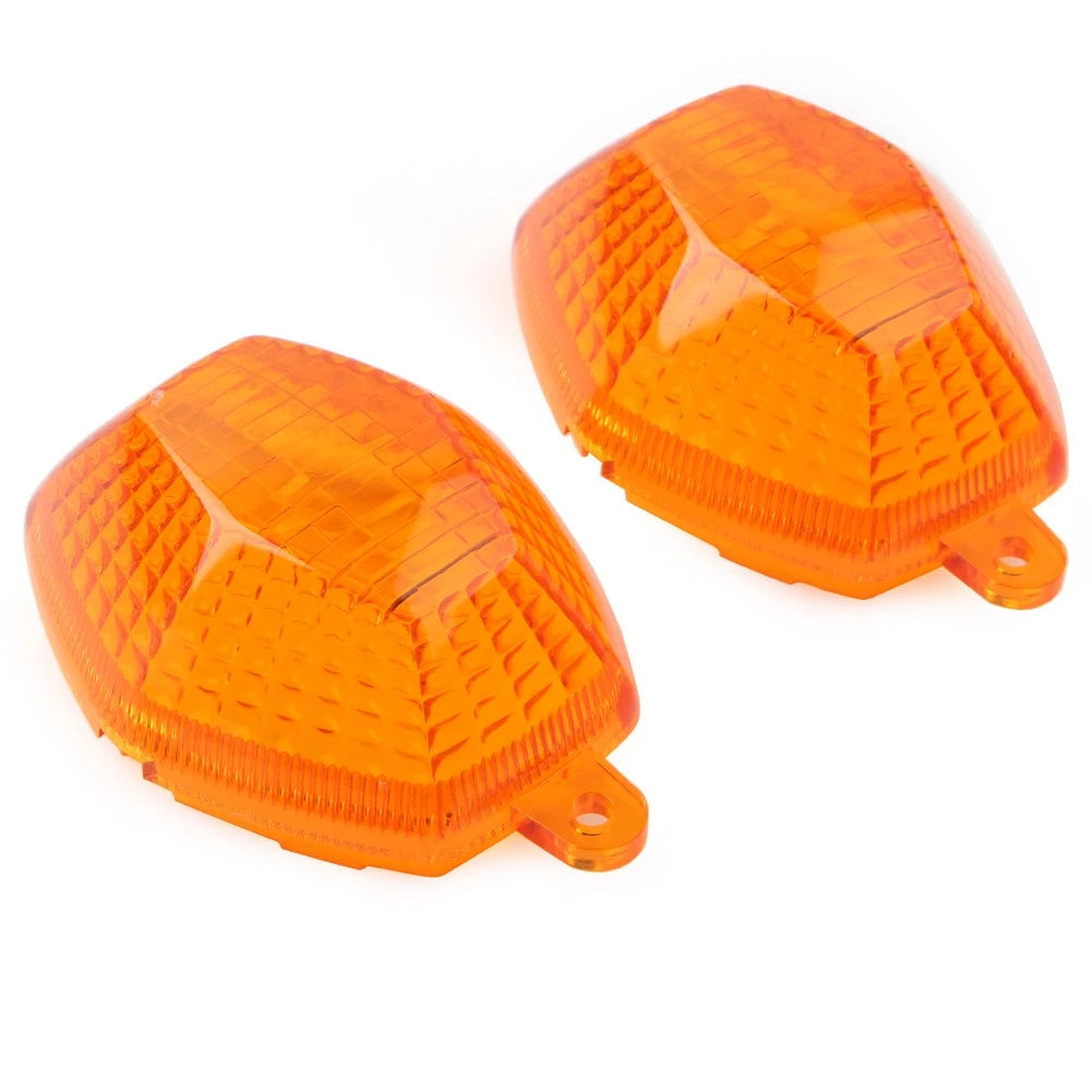 Turn Signal Light Lens Indicator Lamp Amber Cover For SUZUKI GSX DL 650 SV1000