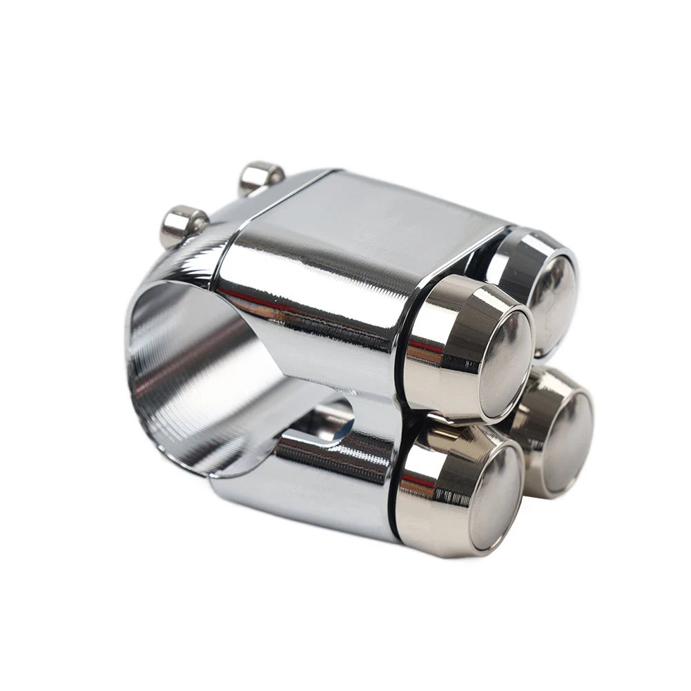 1" Handlebar Horn Turn Signal Light Control Switch Fit Harley Bobber Chrome